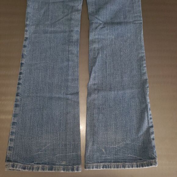 Miss Me Low-rise Bootcut Flare Blue Stretch Denim Jeans Size 30 - Picture 5 of 14